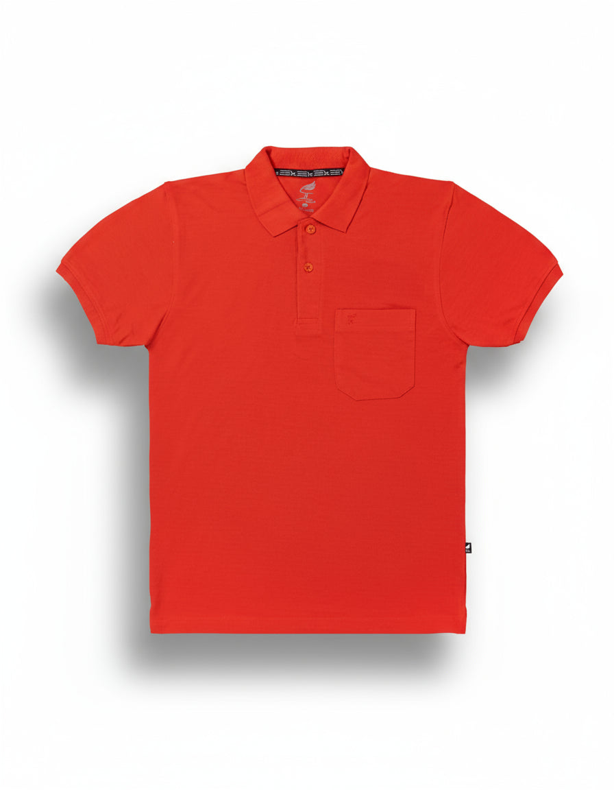 Mens Polo T-Shirts Light Red